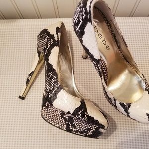 Bebe pump heels